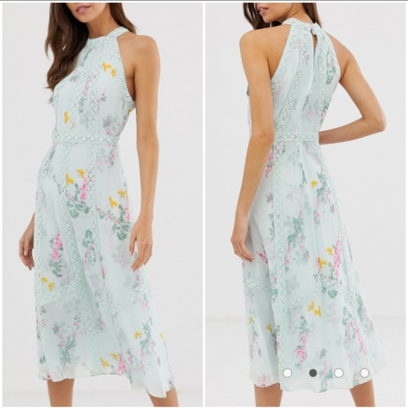 🍒NWT🍒 TED BAKER MIDI DRESS - Picture 7 of 13